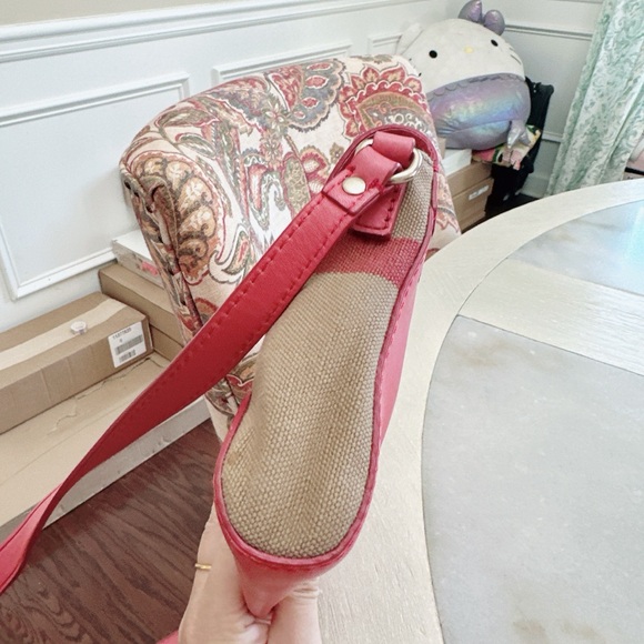 Burberry Canvas Check Henham Small Crossbody Bag/Purse - Picture 8 of 12